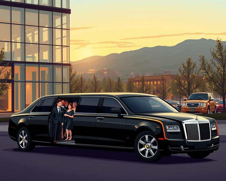 Limo service Centennial International Airport