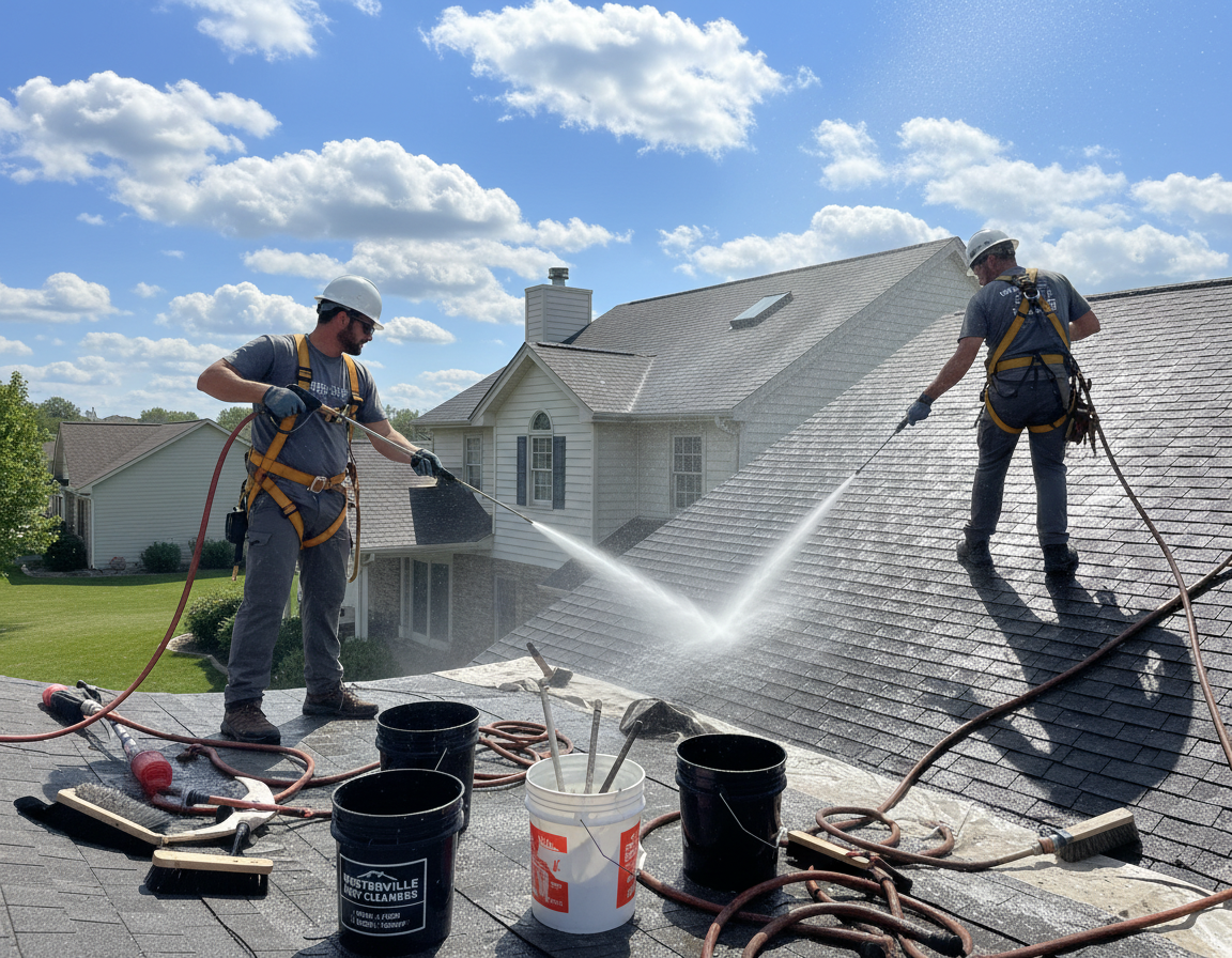 Roof Cleaning In Upper Arlington